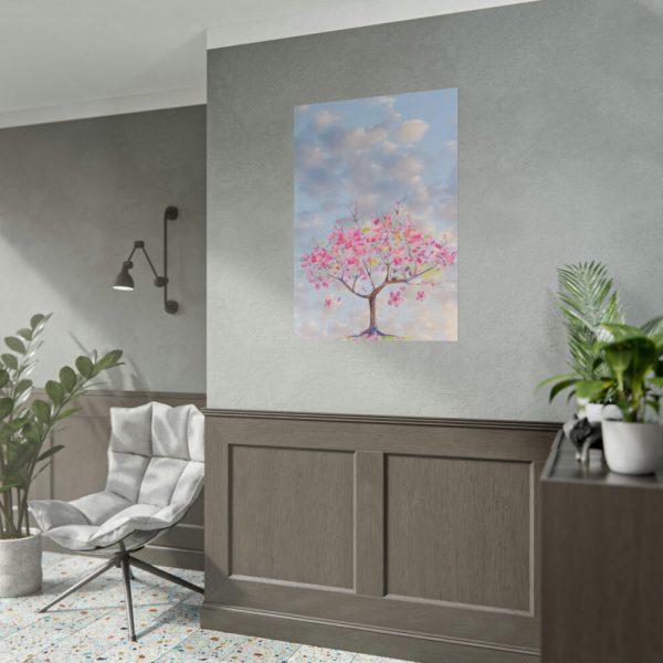 101894-344.jpg Fantasy Watercolor Tree Poster