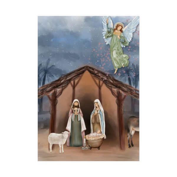 101894-385.jpg Nativity Scene Poster