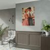 Retro Kitchen Romance Poster