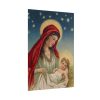 101894-397.jpg Vintage Christmas Jesus Mary Poster