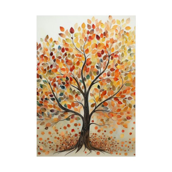 101894-405.jpg Autumn Leaves Tree Art Poster