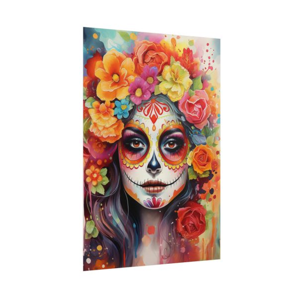 101894-92.jpg Day Of The Dead Portrait Poster