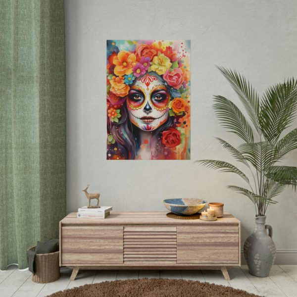 101894-93.jpg Day Of The Dead Portrait Poster