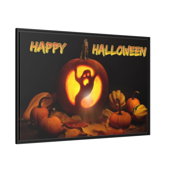 88289-100.jpg Happy Halloween Framed Canvas