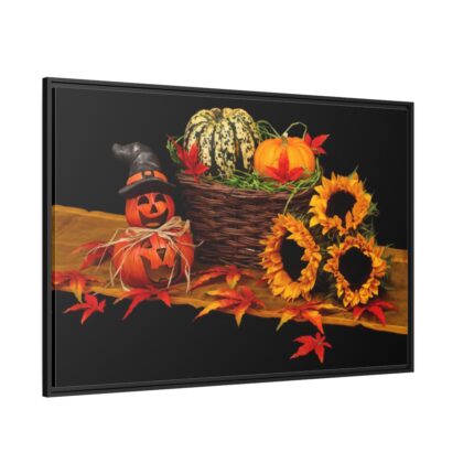 Halloween Decoration Framed Canvas