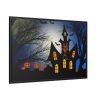88289-120.jpg Halloween in Darkness Framed Canvas