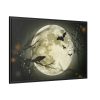 88289-125.jpg Full Moon on Halloween Framed Canvas