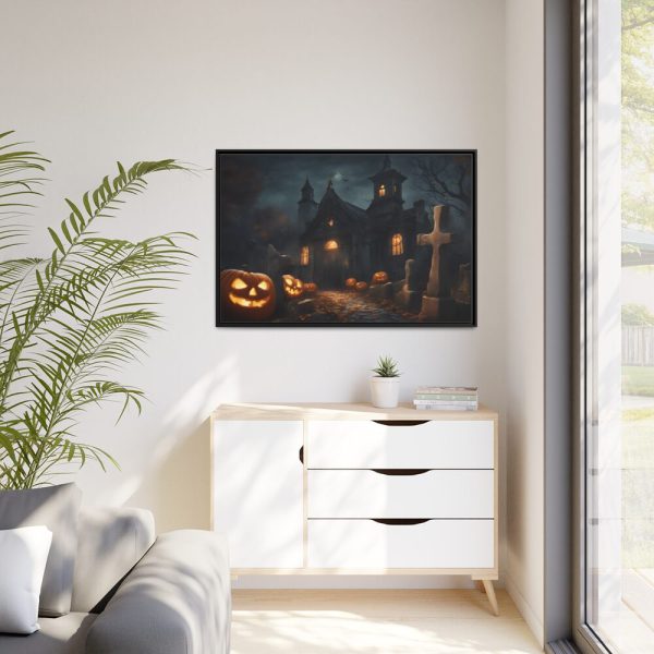 88289-143.jpg Typical Halloween Framed Canvas