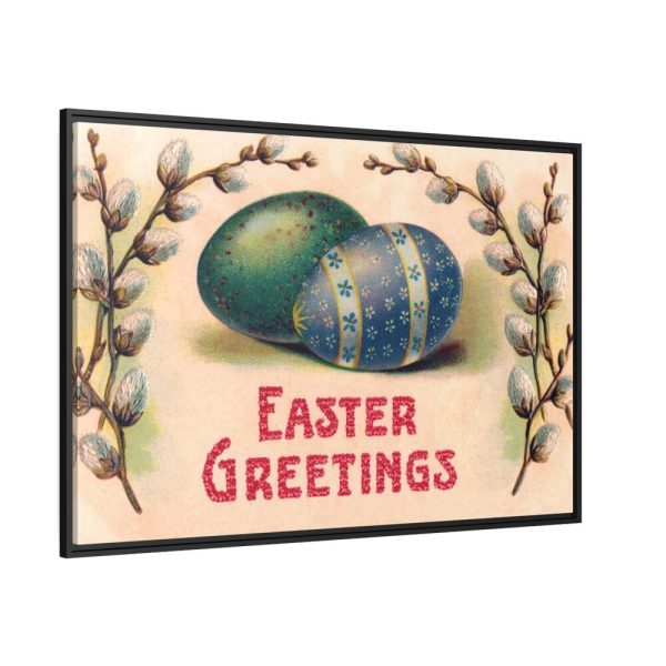 88289-145.jpg Old Colorful Easter Framed Canvas