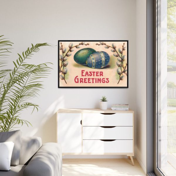 88289-148.jpg Old Colorful Easter Framed Canvas