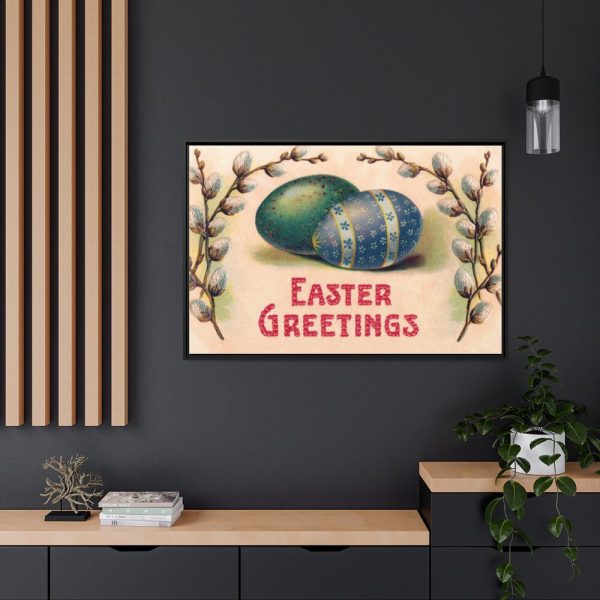 88289-149.jpg Old Colorful Easter Framed Canvas