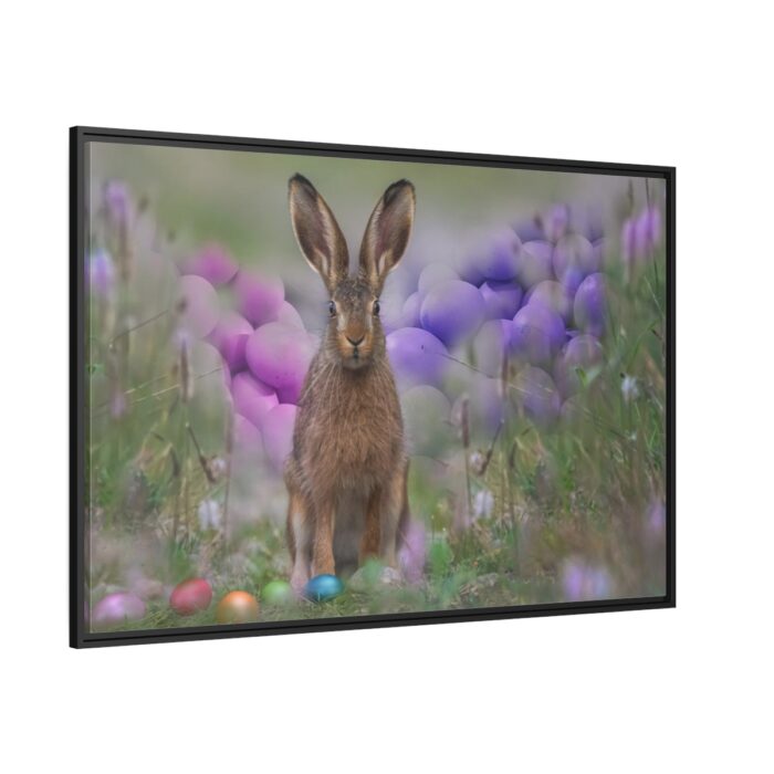 Easter Bunny Framed Canvas - Image 1