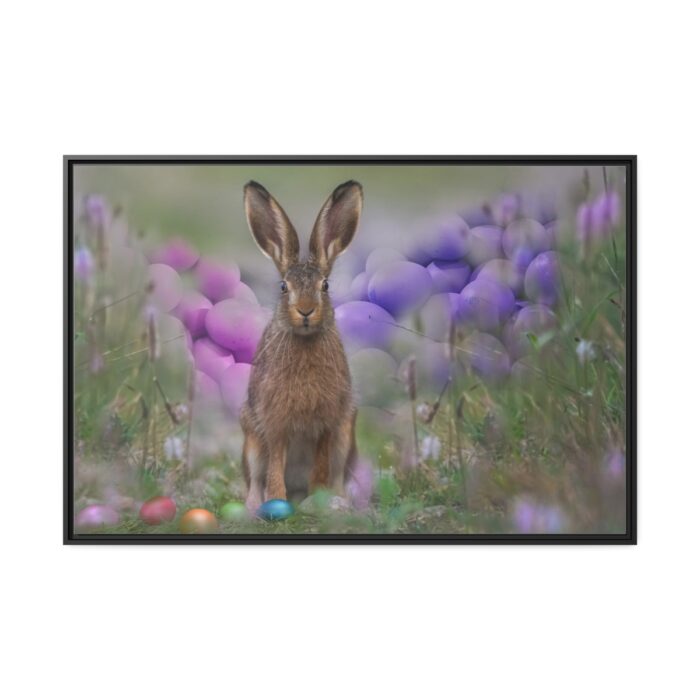 Easter Bunny Framed Canvas - Image 2