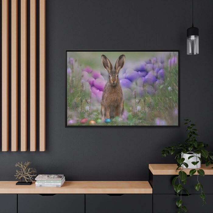 Easter Bunny Framed Canvas - Image 5