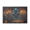 88289-156.jpg Scary Halloween Scene I Framed Canvas