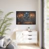 88289-158.jpg Scary Halloween Scene I Framed Canvas