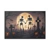 88289-161.jpg Scary Halloween Scene II Framed Canvas