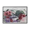 88289-176.jpg Flowers And Bats Halloween Framed Canvas