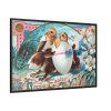88289-180.jpg Vintage Easter Bunny Chick Framed Canvas