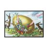Vintage Easter Framed Canvas
