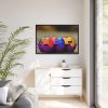 Funny Colorful Framed Canvas