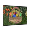 88289-225.jpg Beautiful Easter Egss in Basket on Grass Framed Canvas