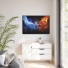 88289-23.jpg Ice Fire Romance Framed Canvas