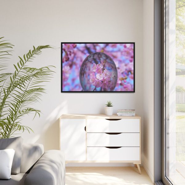 88289-233.jpg Easter Egg Cherry Blossom Framed Canvas