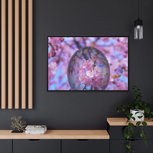 88289-234.jpg Easter Egg Cherry Blossom Framed Canvas