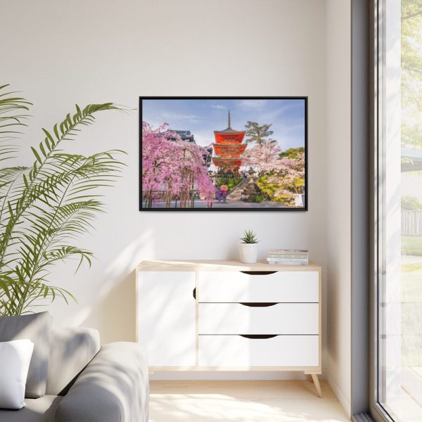 88289-243.jpg Cherry Blossom in Tokio Framed Canvas