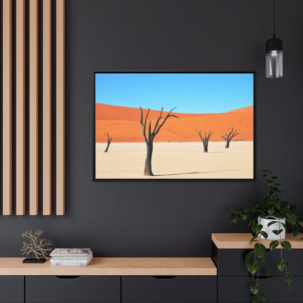 88289-254.jpg Dead Tree on Desert Framed Canvas