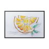 88289-261.jpg Orange, Lemon, Citrus, Lime, Slice Framed Canvas
