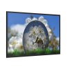 Easter Floral Framed Canvas