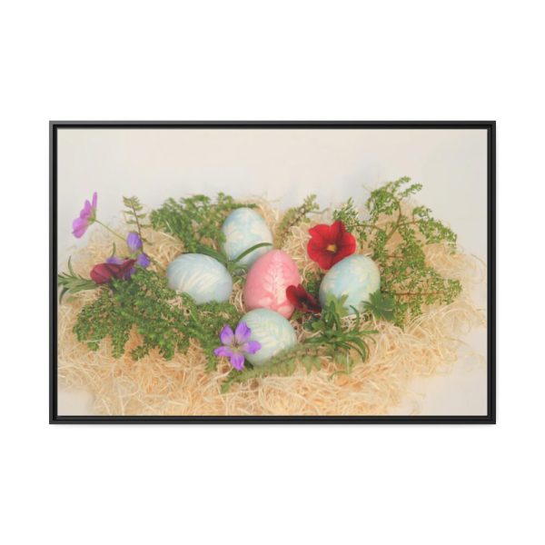 Easter Celebration Framed Canvas