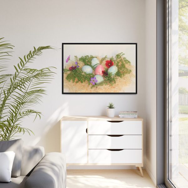 Easter Celebration Framed Canvas