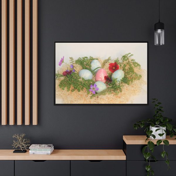 Easter Celebration Framed Canvas