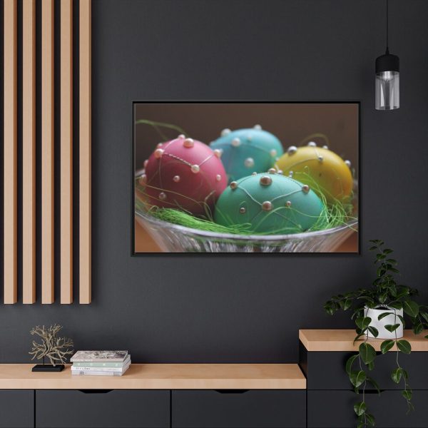 88289-279.jpg Easter Holiday Celebration Framed Canvas