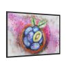 88289-290.jpg Plums, Plate, Fruit, Vitamins Framed Canvas