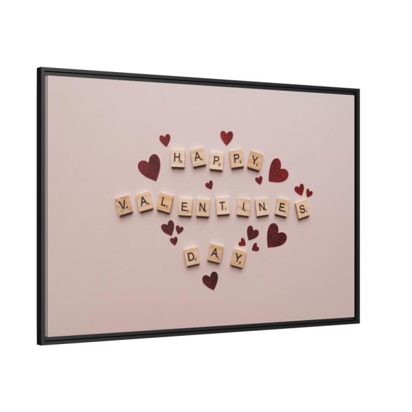 88289-30.jpg Happy Valentines Day Framed Canvas