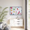88289-303.jpg Fruit, Summer, Vitamins, Watercolor Framed Canvas
