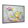 88289-305.jpg Tea Party Still Life Lemons Framed Canvas