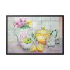 88289-306.jpg Tea Party Still Life Lemons Framed Canvas