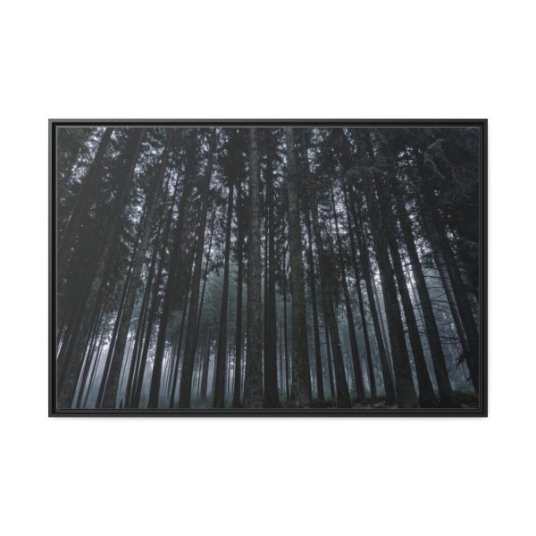 88289-326.jpg Cold Forests Trees Framed Canvas
