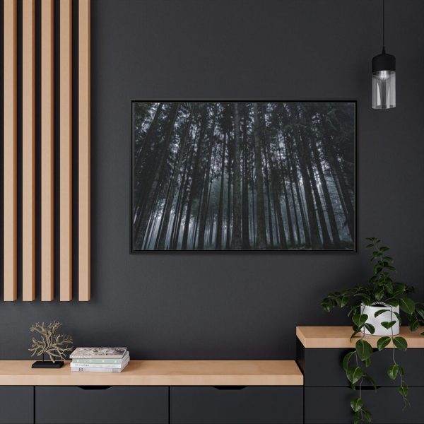 88289-329.jpg Cold Forests Trees Framed Canvas
