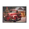 88289-36.jpg Vintage Christmas Pickup Framed Canvas