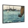 88289-360.jpg The "Kearsarge" at Boulogne Framed Canvas