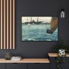 88289-364.jpg The "Kearsarge" at Boulogne Framed Canvas