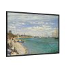 88289-365.jpg Regatta at Sainte-Adresse by Claude Monet Framed Canvas