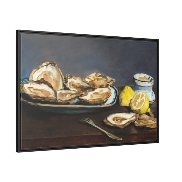 88289-370.jpg Oysters by Edouard Manet Framed Canvas