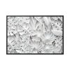 88289-391.jpg Carved Floral Ornament Texture Framed Canvas
